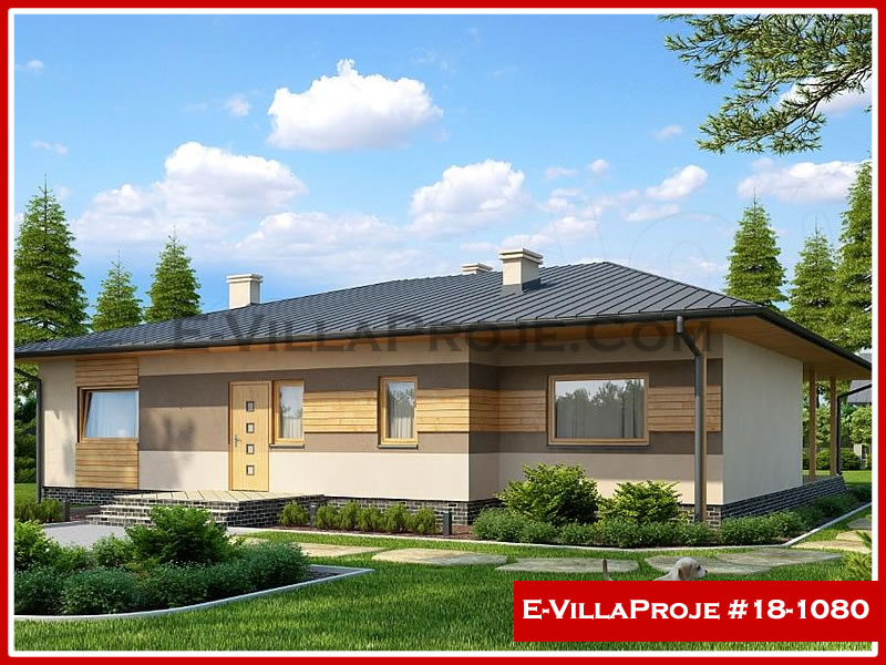 Ev Villa Proje #18 - 1080 Çelik Villa Projesi 3D Mimari Tasarımı