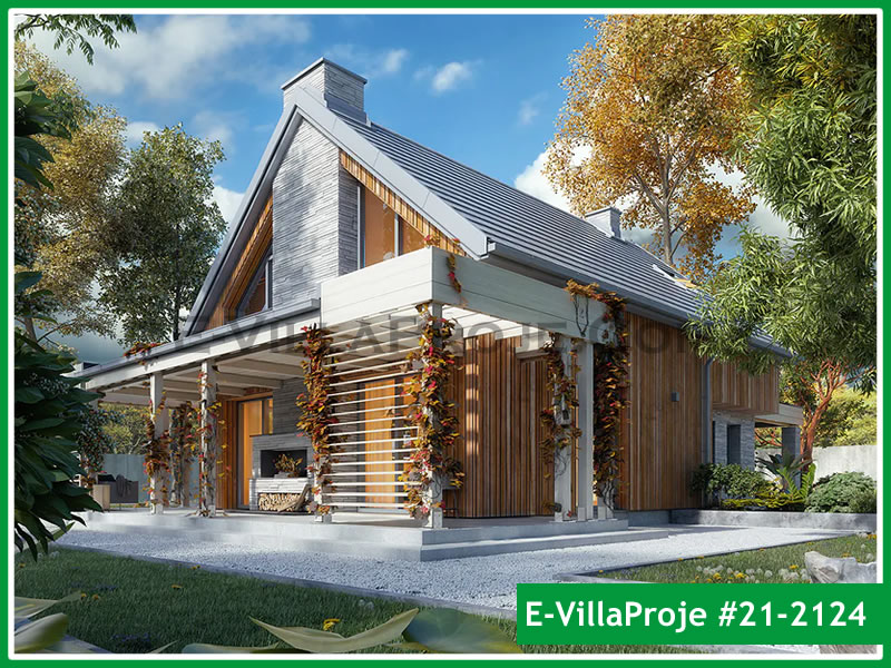 Ev Villa Proje #21 - 2124 Çelik Ev Projesi - Görsel 4