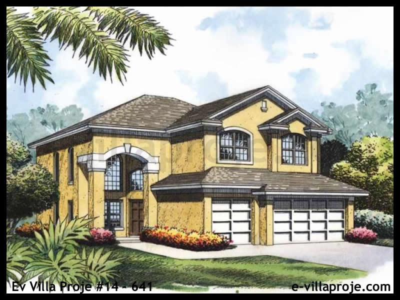 Ev Villa Proje #14 - 641 Çelik Villa Modeli ve 3D Tasarımı