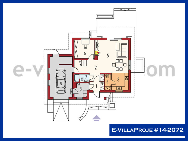 Ev Villa Proje #14 - 2072 Çelik Ev Projesi - Görsel 2