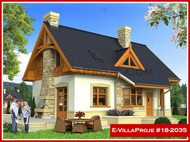 Ev Villa Proje #18 - 2035 Çelik Villa Projesi 3D Mimari Tasarımı