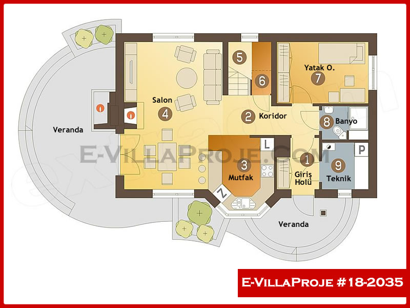 Ev Villa Proje #18 - 2035 Çelik Ev Projesi - Görsel 2