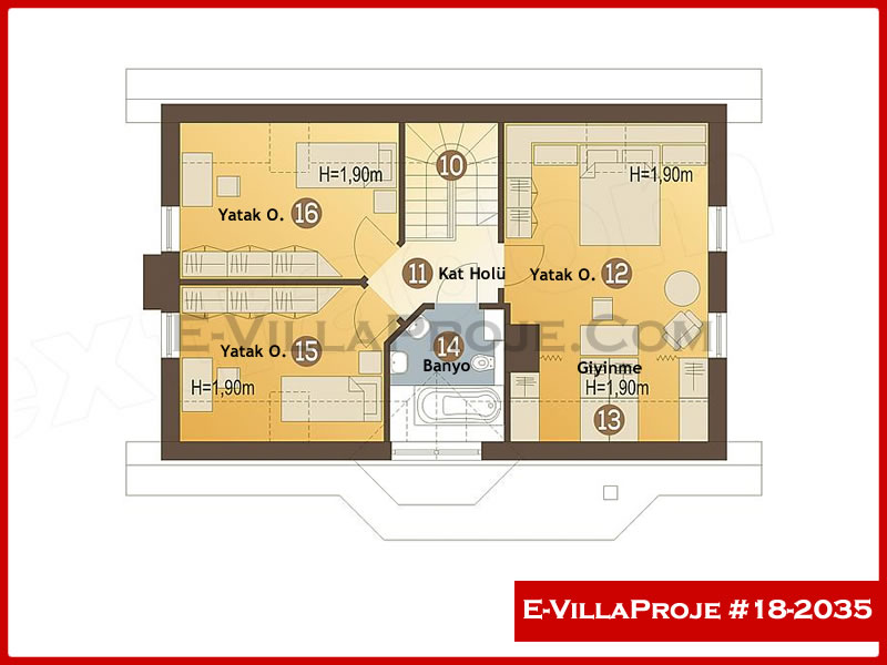 Ev Villa Proje #18 - 2035 Çelik Ev Projesi - Görsel 3