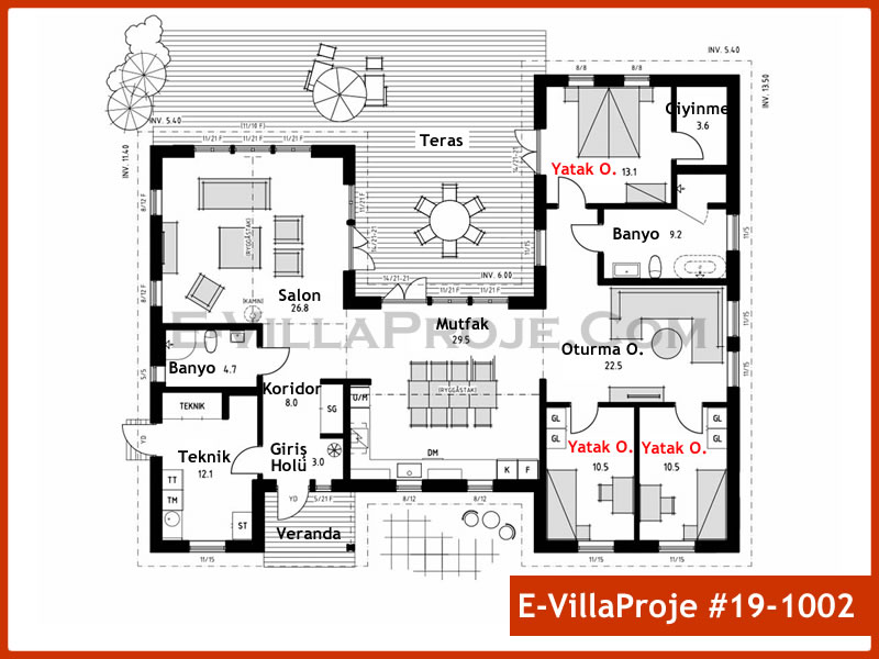 Ev Villa Proje #19 - 1002 Çelik Ev Projesi - Görsel 2