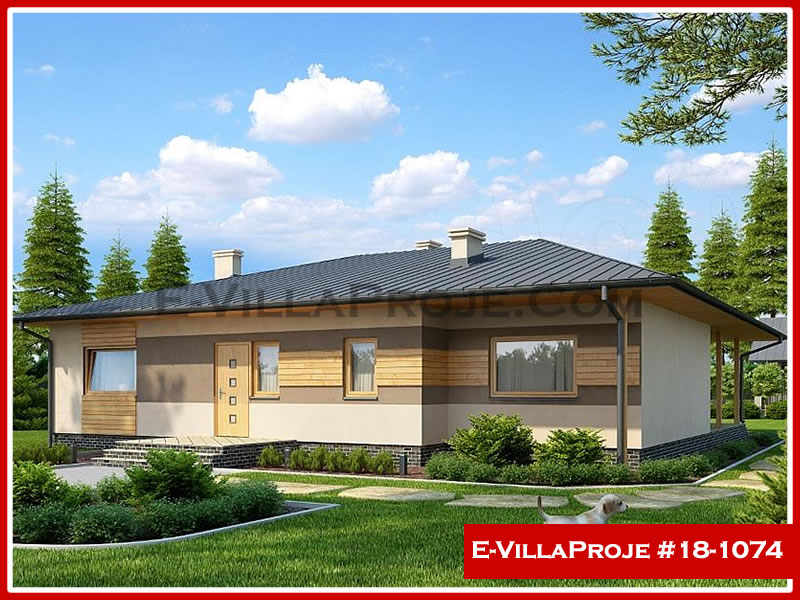 Ev Villa Proje #18 - 1074 Çelik Villa Modeli ve 3D Tasarımı