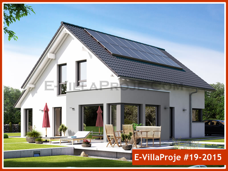 Ev Villa Proje #19 - 2015 Çelik Villa Modeli ve 3D Tasarımı
