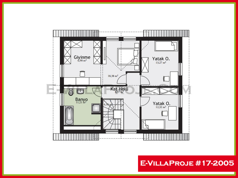 Ev Villa Proje #17 - 2005 Çelik Ev Projesi - Görsel 3