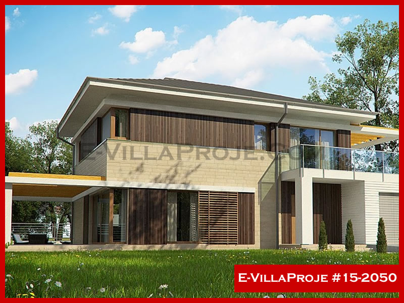 Ev Villa Proje #15 - 2050 Çelik Villa Modeli ve 3D Tasarımı