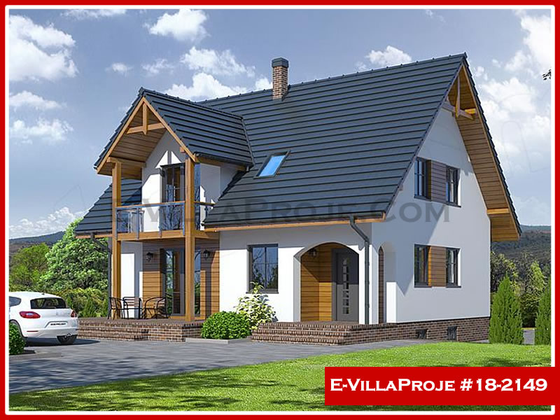 Ev Villa Proje #18 - 2149 Çelik Villa Projesi 3D Mimari Tasarımı