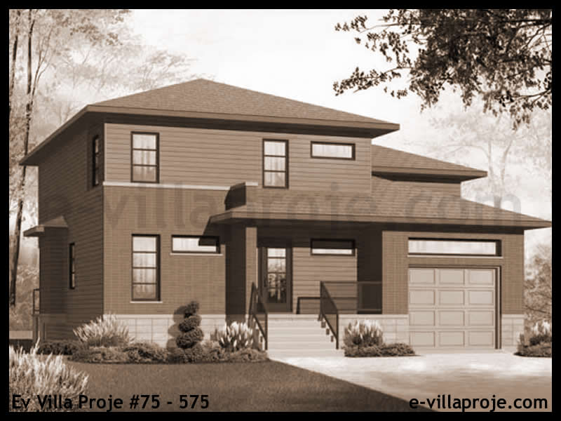 Ev Villa Proje #75 - 575 Çelik Ev Projesi - Görsel 4