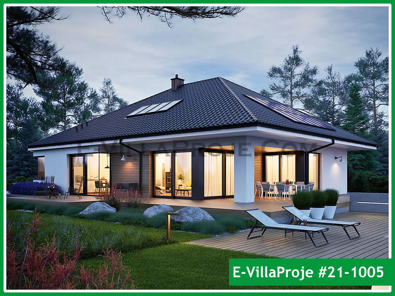 Ev Villa Proje #21 - 1005 Çelik Villa Modeli ve 3D Tasarımı