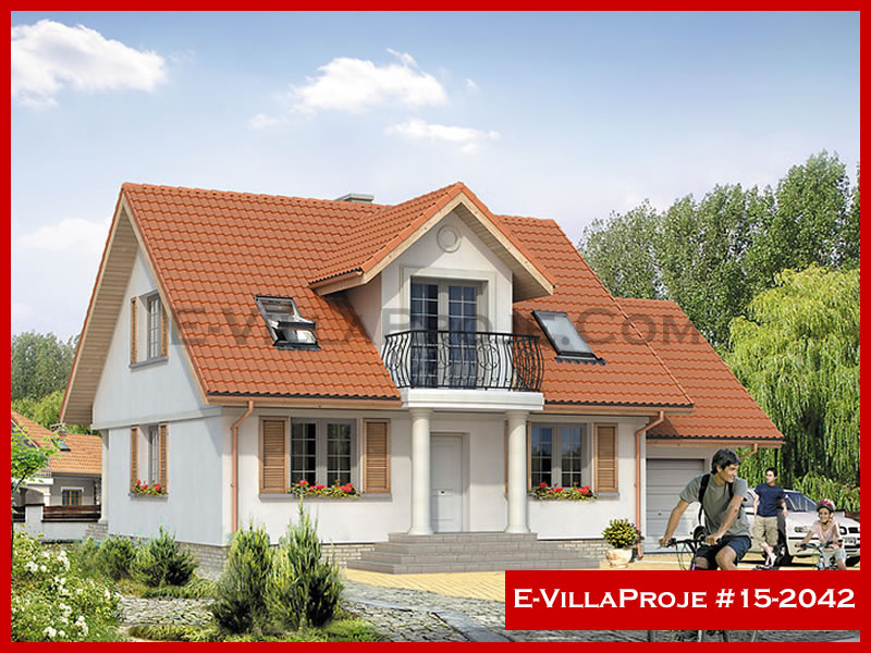 Ev Villa Proje #15 - 2042 Çelik Villa Projesi 3D Mimari Tasarımı