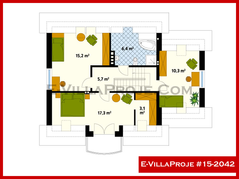 Ev Villa Proje #15 - 2042 Çelik Ev Projesi - Görsel 3