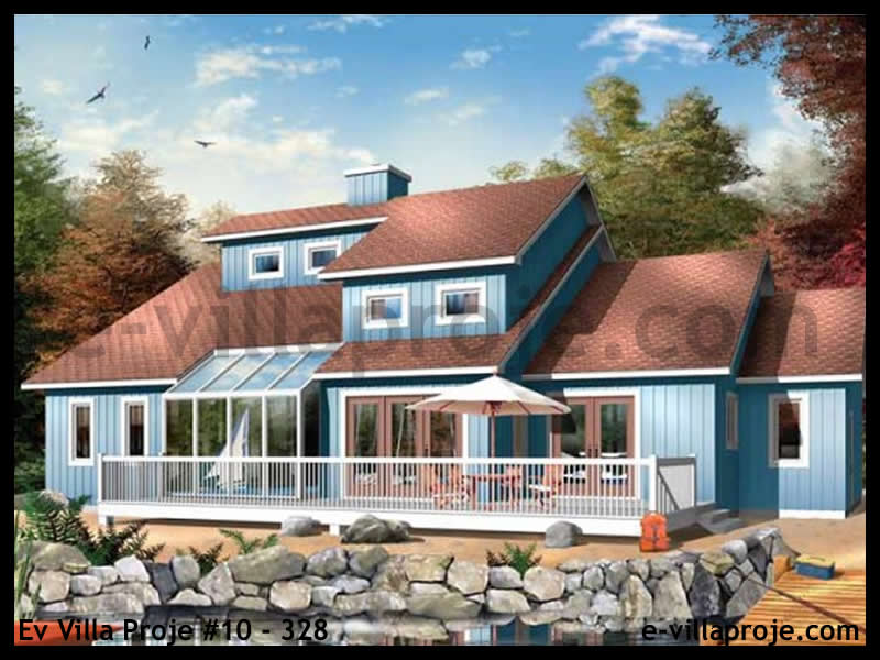 Ev Villa Proje #10 - 328 Çelik Villa Modeli