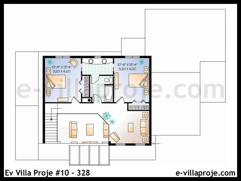 Ev Villa Proje #10 - 328 Çelik Ev Projesi - Görsel 3