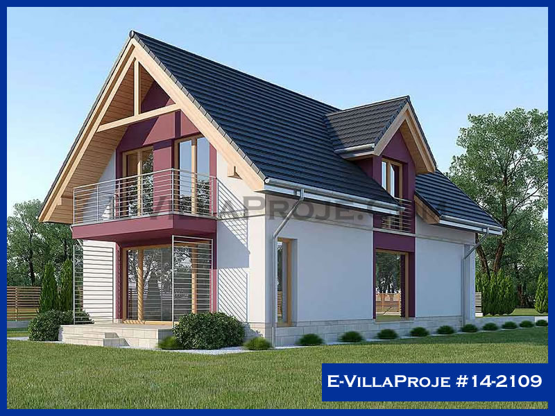 Ev Villa Proje #14 - 2109 Çelik Villa Modeli ve 3D Tasarımı