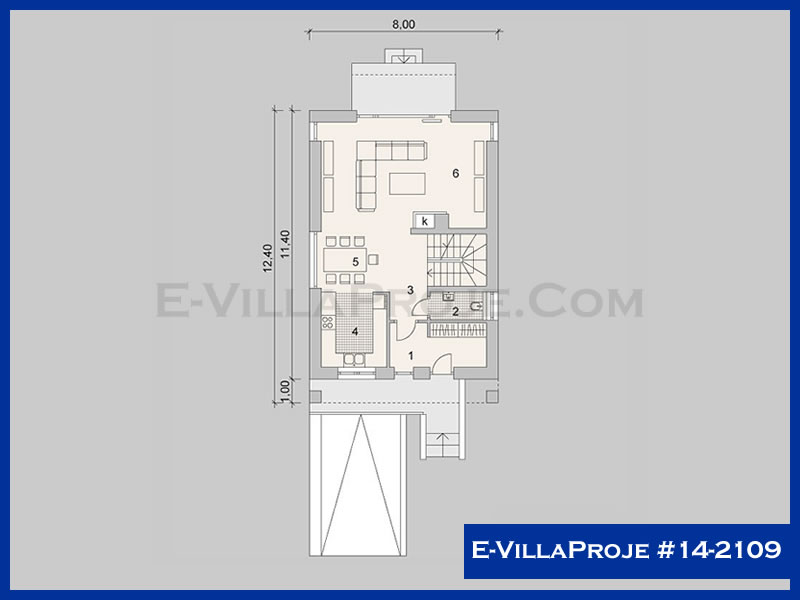 Ev Villa Proje #14 - 2109 Çelik Ev Projesi - Görsel 2