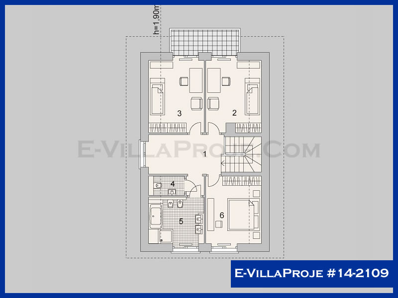 Ev Villa Proje #14 - 2109 Çelik Ev Projesi - Görsel 3