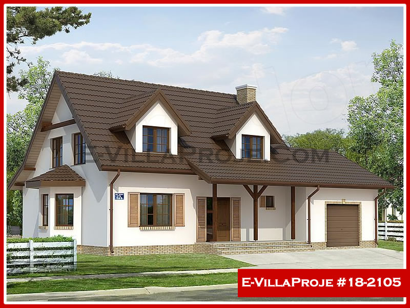 Ev Villa Proje #18 - 2105 Çelik Villa Modeli ve 3D Tasarımı