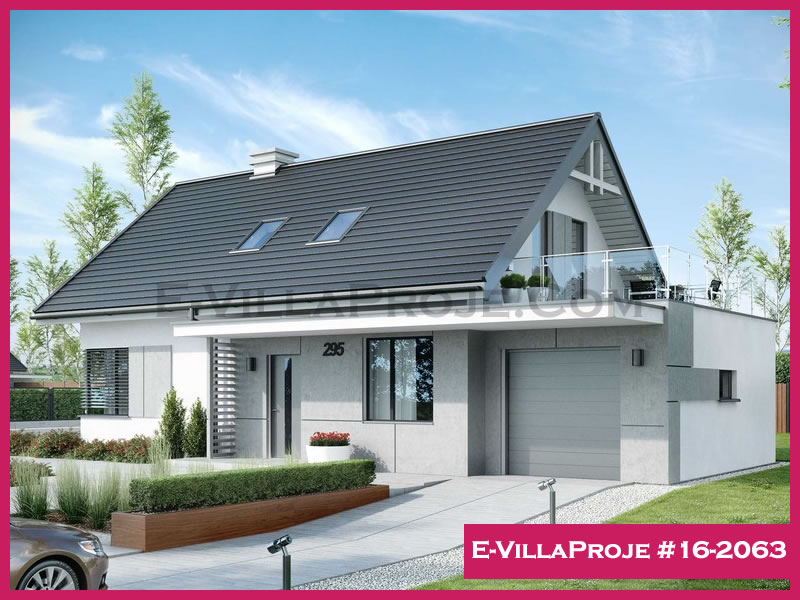 Ev Villa Proje #16 - 2063 Çelik Villa Modeli ve 3D Tasarımı