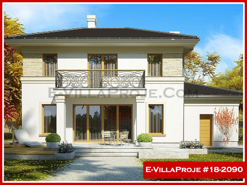 Ev Villa Proje #18 - 2090 Çelik Villa Modeli ve 3D Tasarımı
