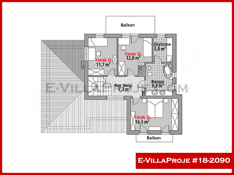 Ev Villa Proje #18 - 2090 Çelik Ev Projesi - Görsel 3