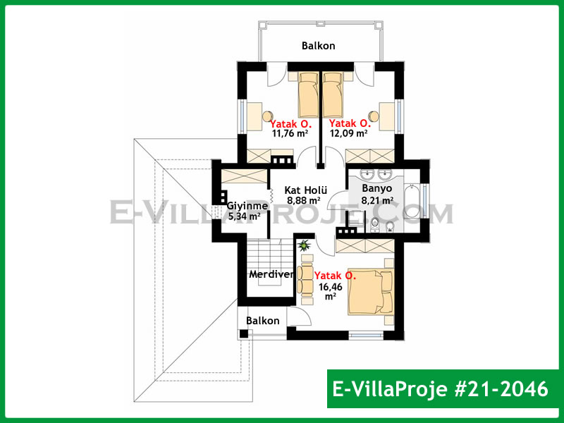 Ev Villa Proje #21 - 2046 Çelik Ev Projesi - Görsel 3