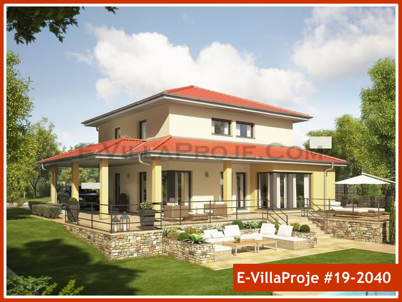 Ev Villa Proje #19 - 2040 Çelik Villa Modeli ve 3D Tasarımı