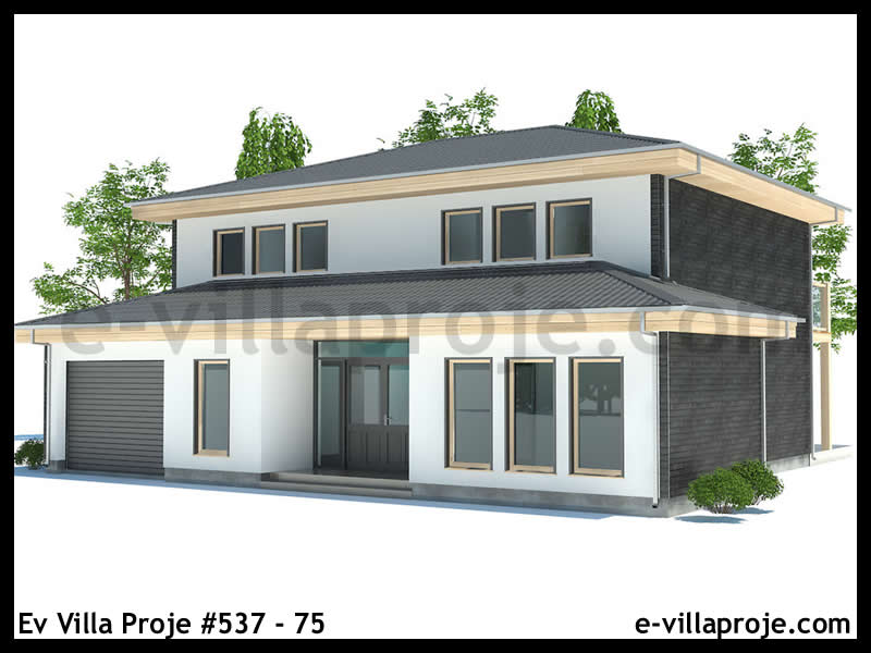 Ev Villa Proje #537 - 75 Çelik Ev Projesi - Görsel 4