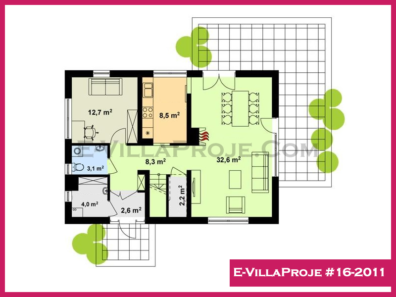 Ev Villa Proje #16 - 2011 Çelik Ev Projesi - Görsel 2