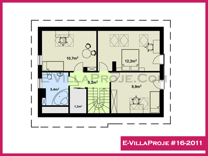 Ev Villa Proje #16 - 2011 Çelik Ev Projesi - Görsel 3