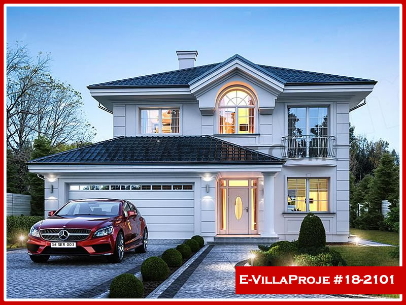 Ev Villa Proje #18 - 2101 Çelik Villa Modeli ve 3D Tasarımı