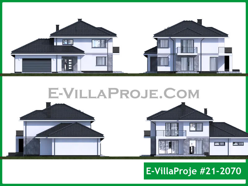 Ev Villa Proje #21 - 2070 Çelik Ev Projesi - Görsel 9