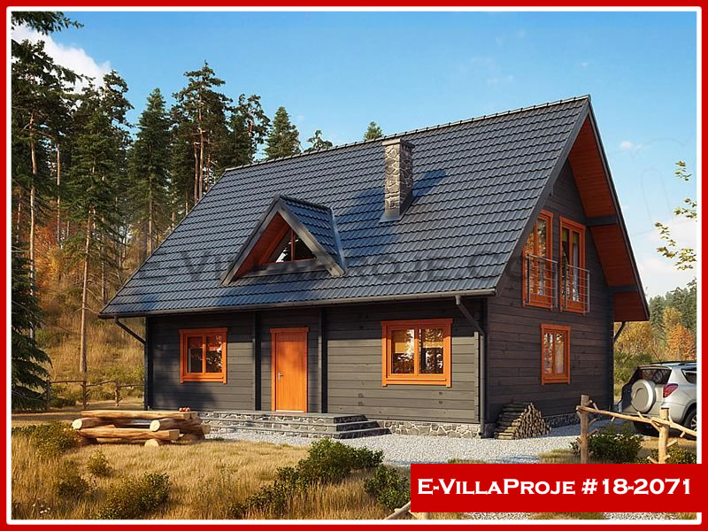 Ev Villa Proje #18 - 2071 Çelik Villa Modeli ve 3D Tasarımı