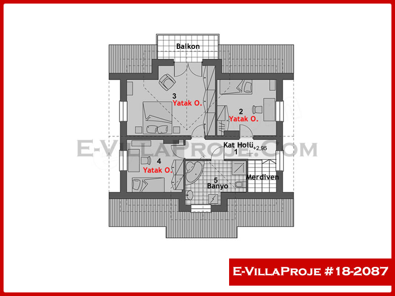 Ev Villa Proje #18 - 2087 Çelik Ev Projesi - Görsel 3