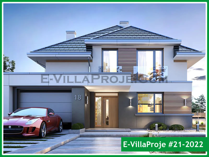 Ev Villa Proje #21 - 2022 Çelik Villa Modeli ve 3D Tasarımı