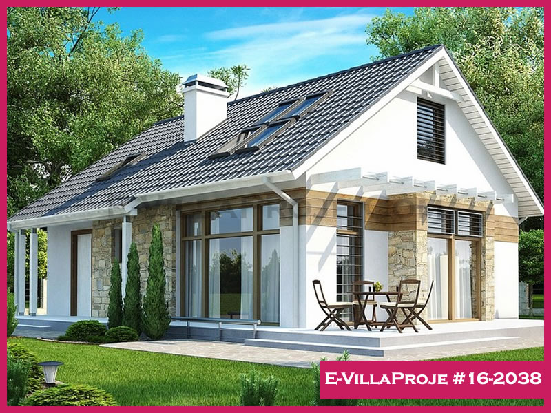 Ev Villa Proje #16 - 2038 Çelik Villa Projesi 3D Mimari Tasarımı
