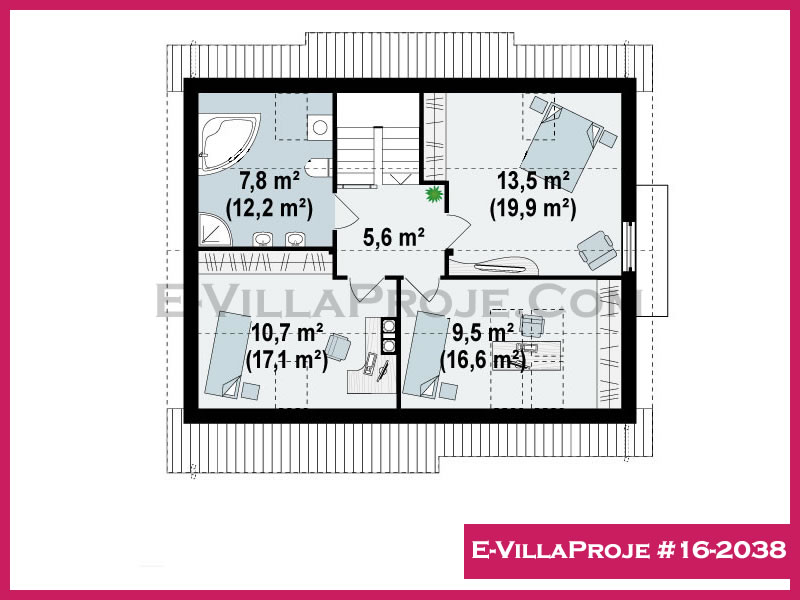 Ev Villa Proje #16 - 2038 Çelik Ev Projesi - Görsel 3