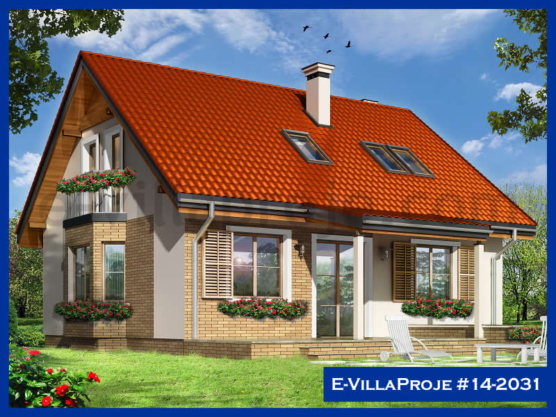 Ev Villa Proje #14 - 2031 Çelik Villa Projesi 3D Mimari Tasarımı