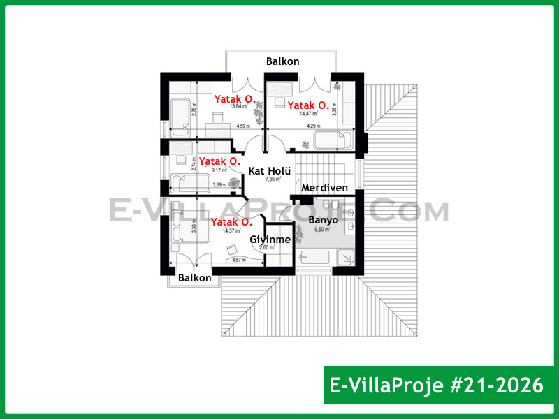 Ev Villa Proje #21 - 2026 Çelik Ev Projesi - Görsel 3