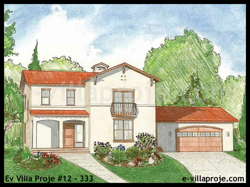 Ev Villa Proje #12 - 333 Çelik Villa Modeli ve 3D Tasarımı