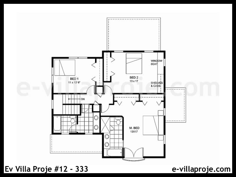 Ev Villa Proje #12 - 333 Çelik Ev Projesi - Görsel 3