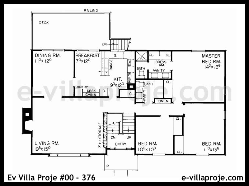 Ev Villa Proje #00 - 376 Çelik Ev Projesi - Görsel 2