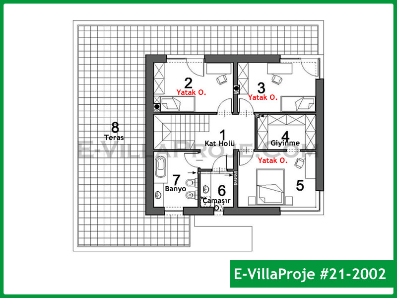 Ev Villa Proje #21 - 2002 Çelik Ev Projesi - Görsel 3