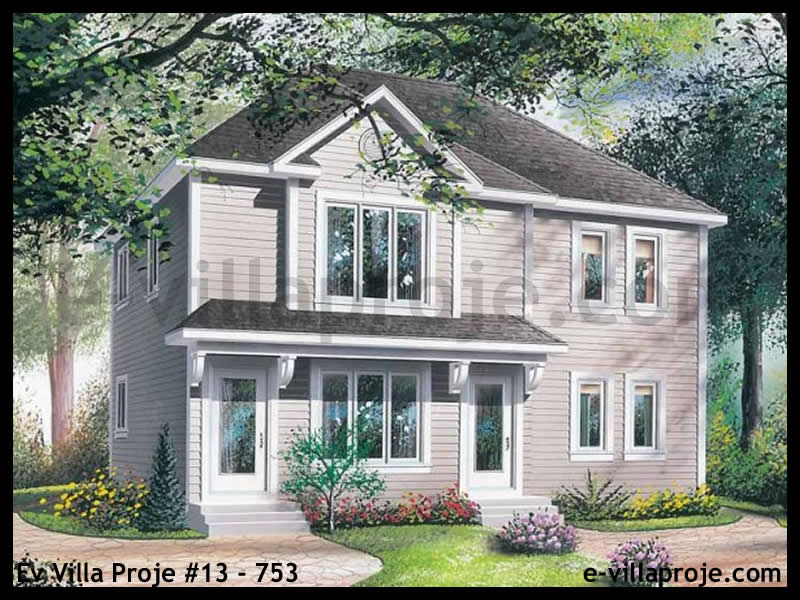 Ev Villa Proje #13 - 753 Çelik Villa Projesi 3D Mimari Tasarımı