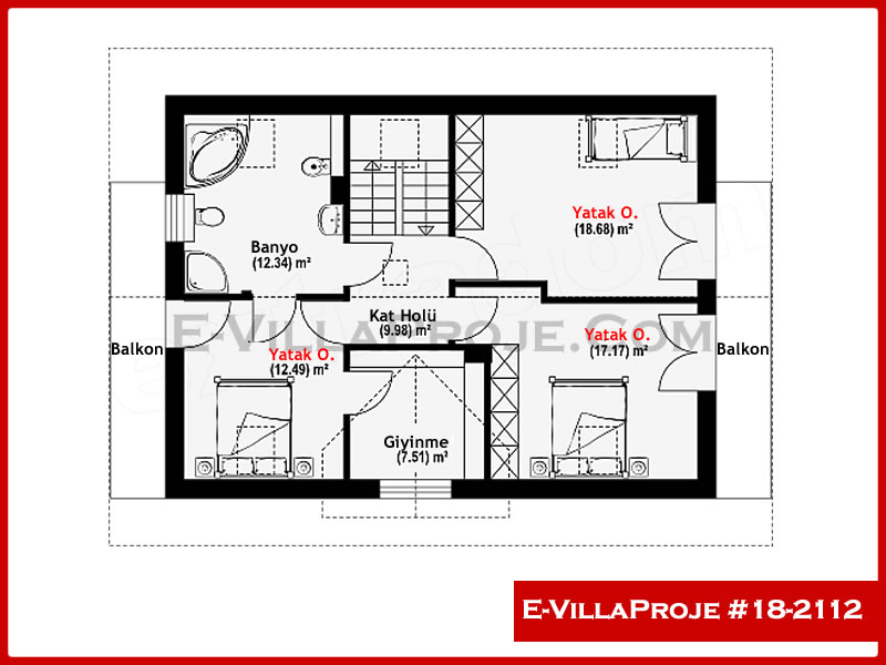 Ev Villa Proje #18 - 2112 Çelik Ev Projesi - Görsel 3