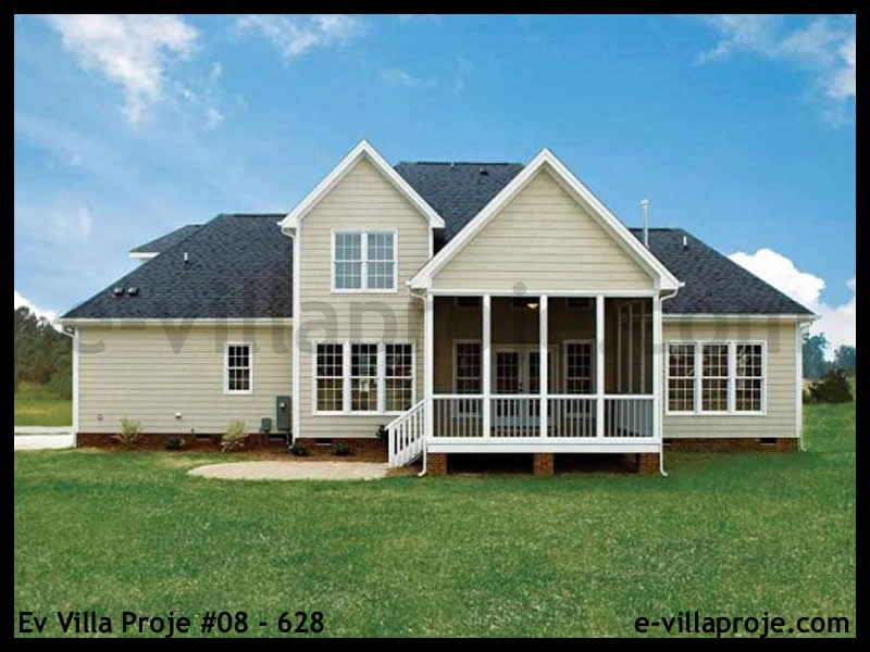 Ev Villa Proje #08 - 628 Çelik Ev Projesi - Görsel 4