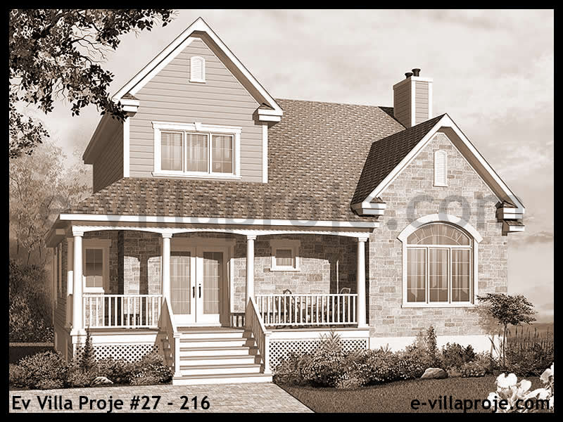 Ev Villa Proje #27 - 216 Çelik Ev Projesi - Görsel 4