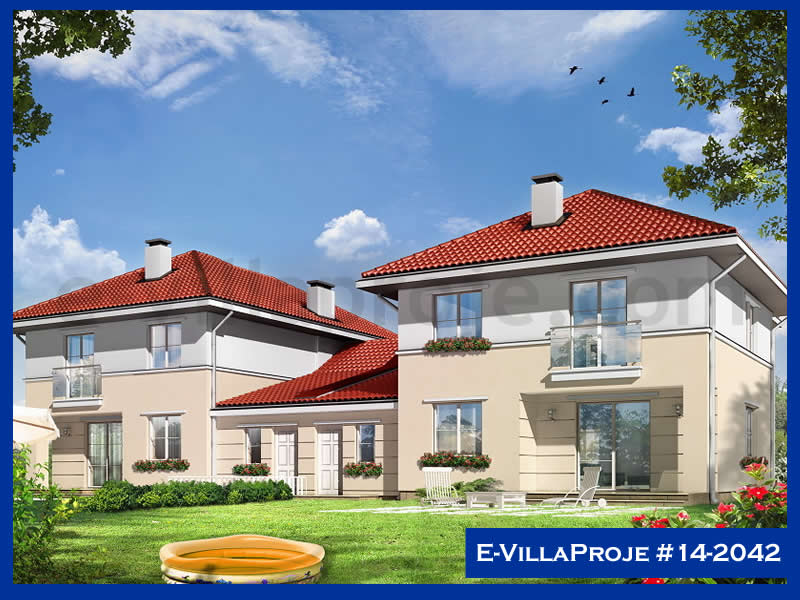 Ev Villa Proje #14 - 2042 Çelik Villa Projesi 3D Mimari Tasarımı