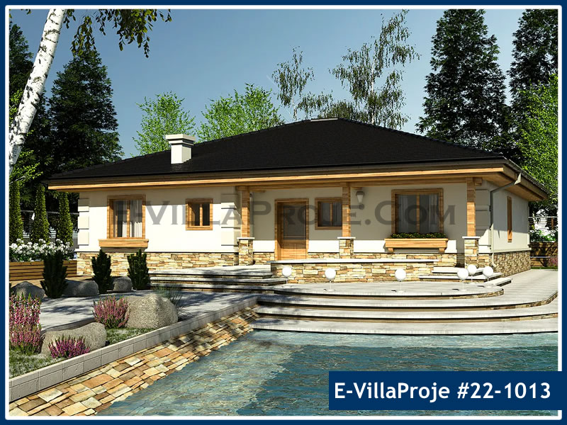 Ev Villa Proje #22 - 1013 Çelik Villa Modeli ve 3D Tasarımı